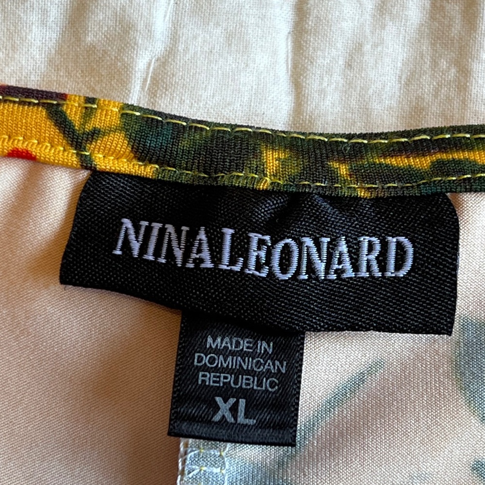 Nina Leonard Swing Dress size XL - Picture 4 of 10